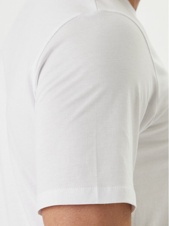 Jack & Jones Jack & Jones Marškinėliai Corp Logo 12137126 Balta Slim Fit