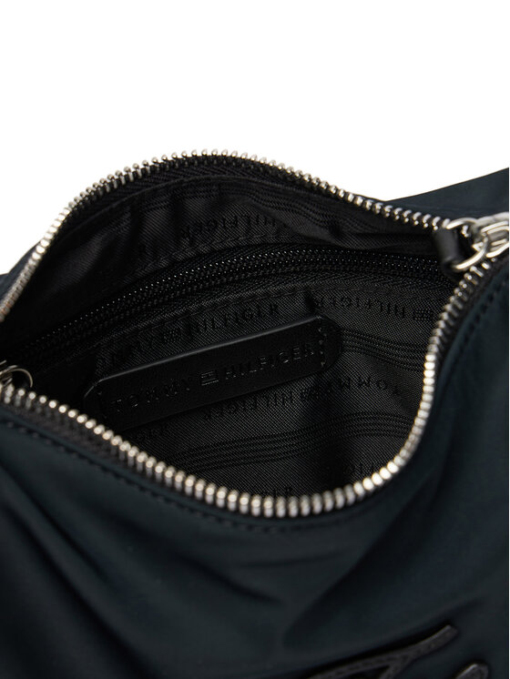 Tommy Hilfiger Borsetta Tommy Hilfiger Th Elevated Nylon Mini Crossover AW0AW18623 Nero
