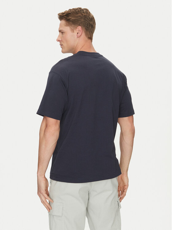 Vans Vans T-shirt Essential VN000HPZ Tamnoplava Loose Fit