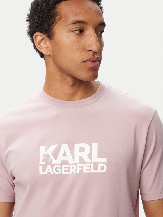 KARL LAGERFELD KARL LAGERFELD Camiseta 755780 563235 Rosa Regular Fit