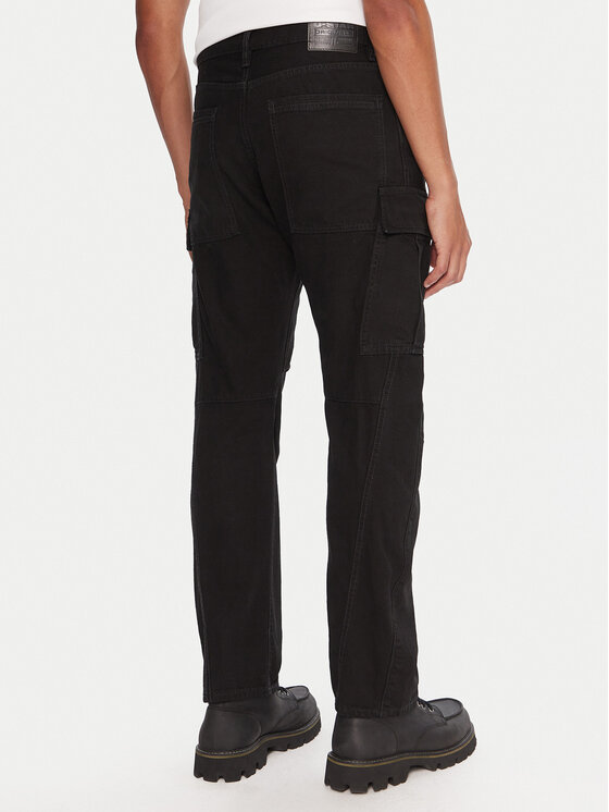 G-STAR G-Star Raw Παντελόνι υφασμάτινο Contor 3D D27049-D491 Μαύρο Regular Fit