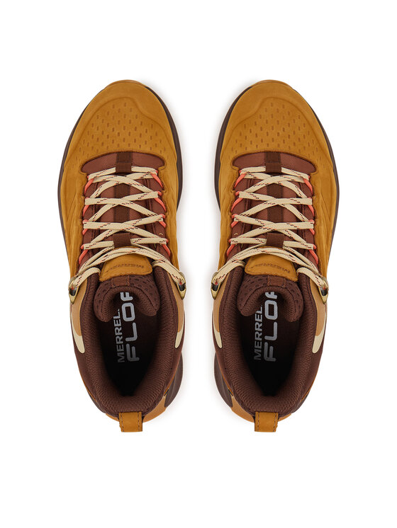 Merrell Sneakersy Merrell Moab Speed 2 Leather Mid J00005332 Hnědá
