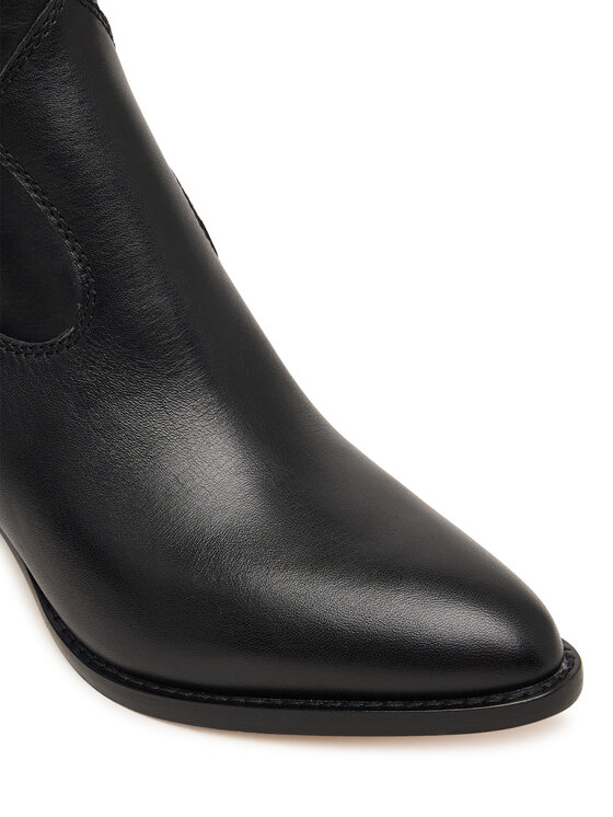 LAUREN RALPH LAUREN Členková obuv LAUREN RALPH LAUREN Harpher Bo Bte 802P15896001 Čierna