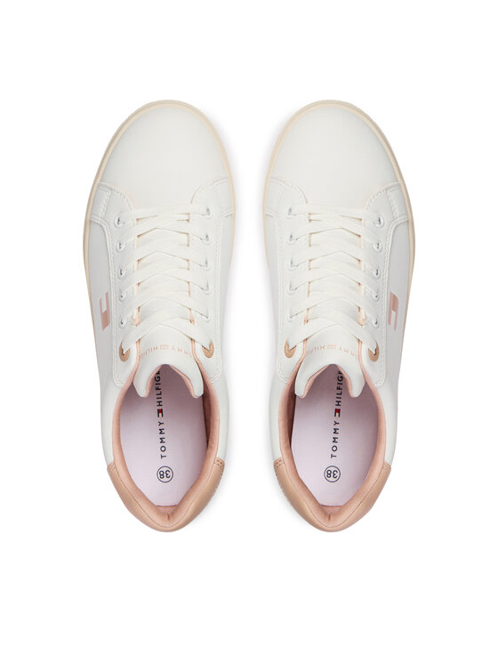 Tommy Hilfiger Sneakersy Tommy Hilfiger T3A9-34258-1355 Biały