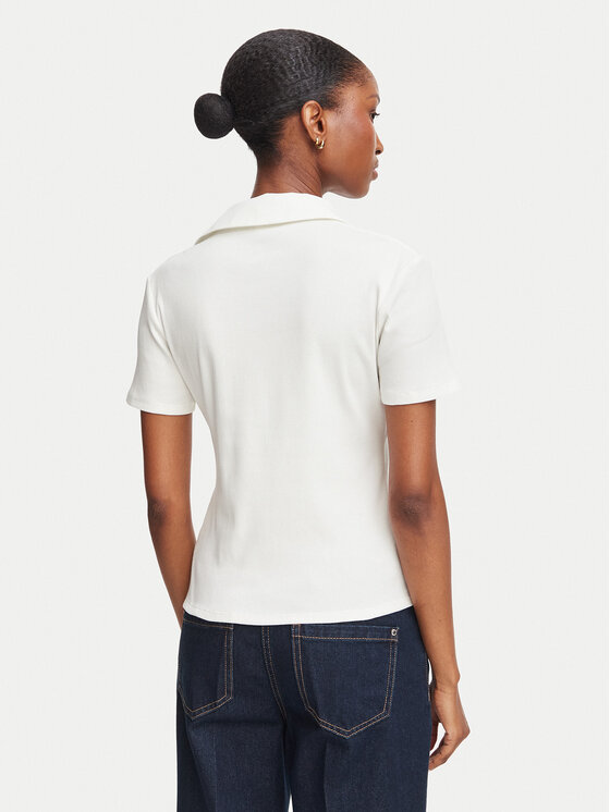 Morgan Morgan Polo 252-DPOLLA Blanco Slim Fit