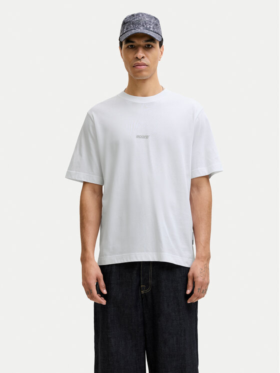 Jack & Jones Jack & Jones Camiseta Club 12289842 Blanco Relaxed Fit