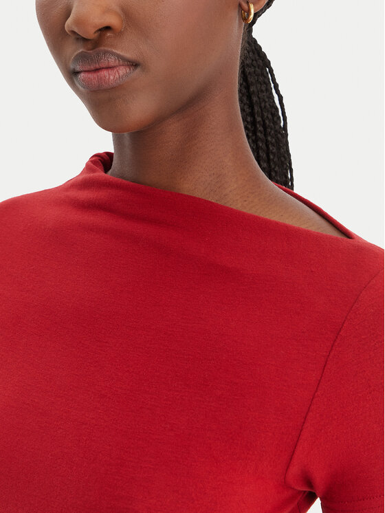 Guess Guess Blusa W6RP16 KD012 Rojo Regular Fit