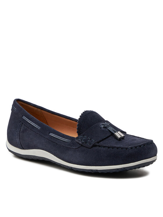 Geox Mokasinai Geox D Vega Moc D35DNA 00022 C4002 Tamsiai mėlyna