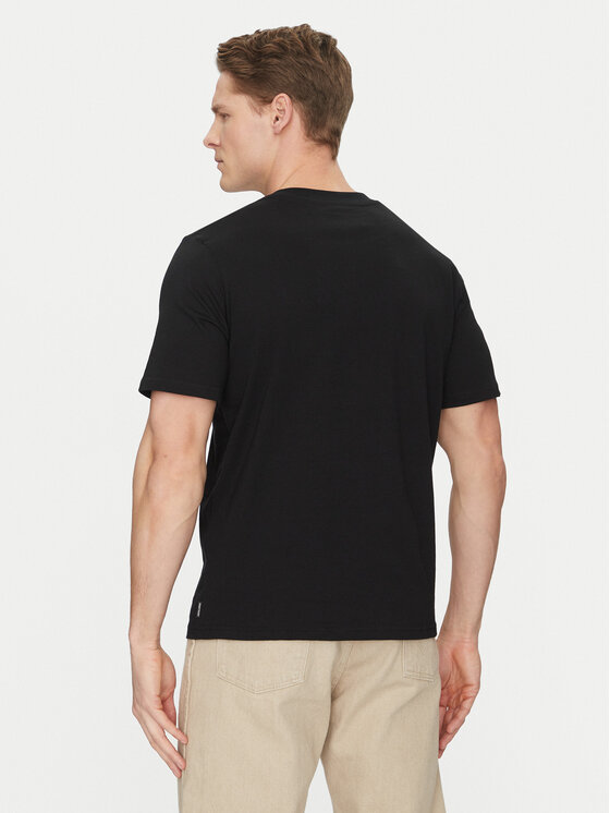 Jack & Jones Jack & Jones Marškinėliai Tarmac 12273239 Juoda Regular Fit
