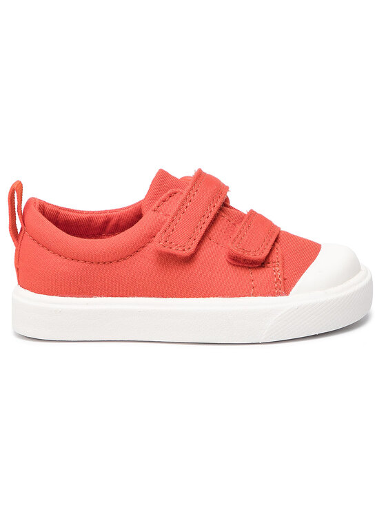 Clarks Кеди Clarks City FlareLo T 261410956 Оранжевий