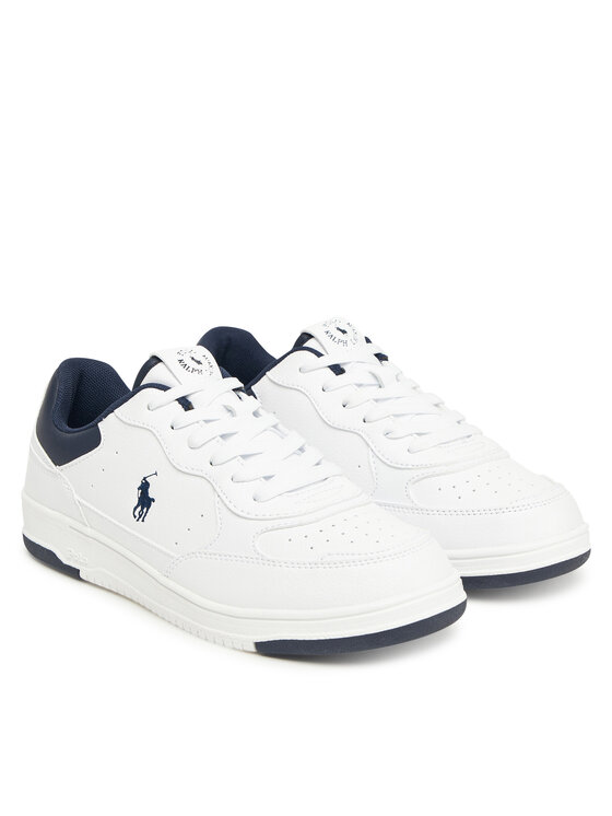 Polo Ralph Lauren Sneakersy Polo Ralph Lauren Masters Court II RL03432103 Bílá