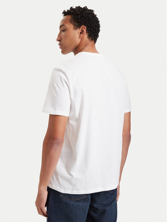 Calvin Klein Jeans Calvin Klein Jeans Camiseta Script LV04RH830G Blanco Regular Fit