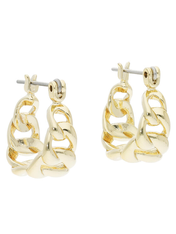 Luv AJ Pendientes Luv AJ Mini Louis Chain Hooper FW22-E-MLCH-G Oro