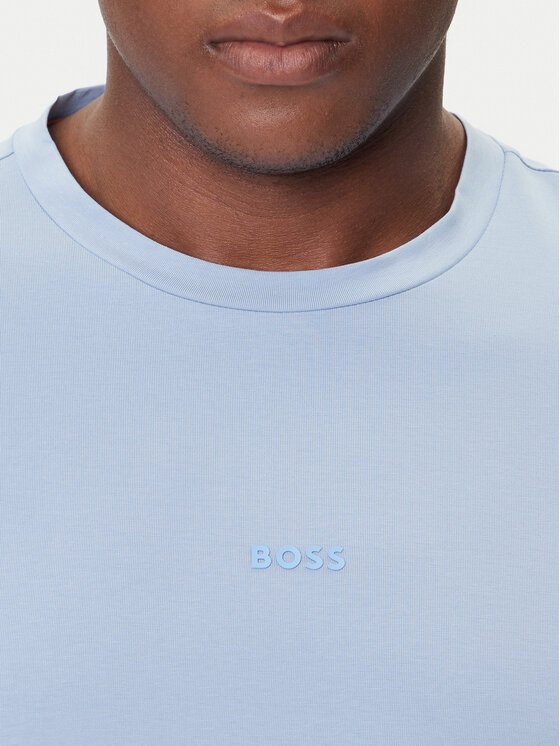 BOSS BOSS Camiseta Tchup 50473278 Celeste Relaxed Fit