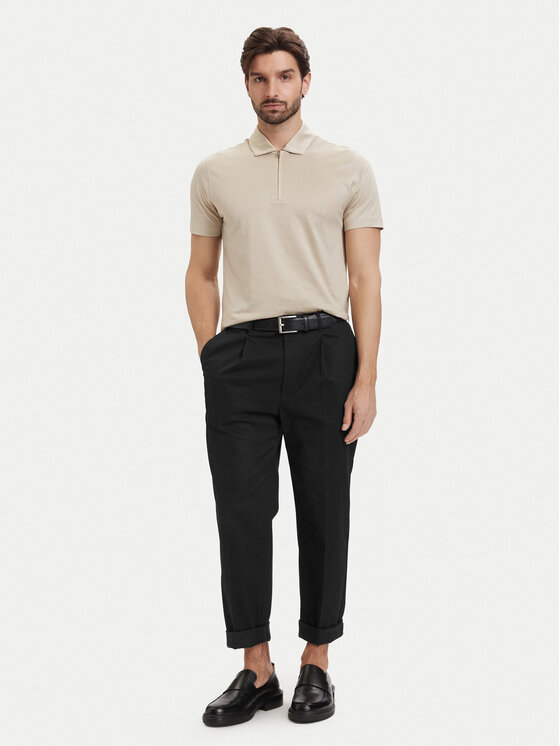 BOSS BOSS Polo H-Paras 50537955 Beige claro Regular Fit
