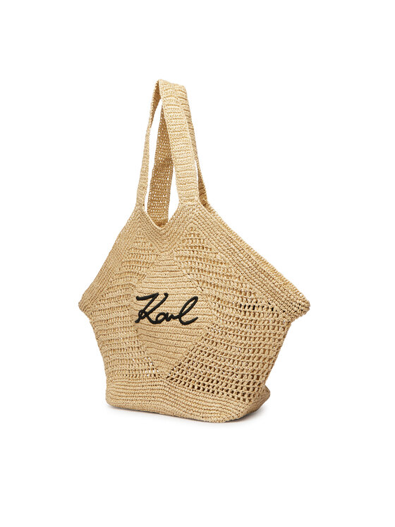 KARL LAGERFELD Kabelka KARL LAGERFELD B2W46068 Béžová