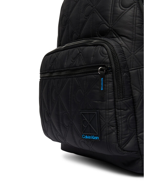 Calvin Klein Rucsac Calvin Klein Emblem Aop Puffer Backpack LV04D3474G Negru