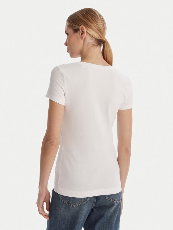 Guess Guess Футболка W6RI24 J1314 Білий Regular Fit
