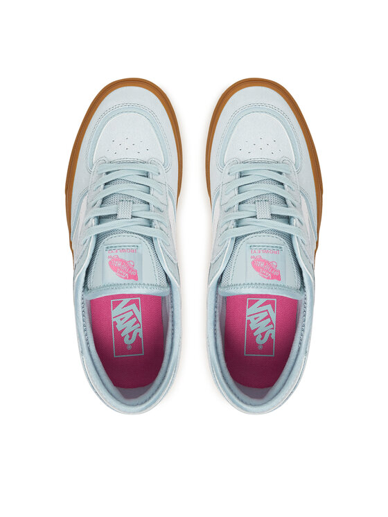Vans Sneakersy Vans Rowley Classic VN000SF4FOA1 Błękitny