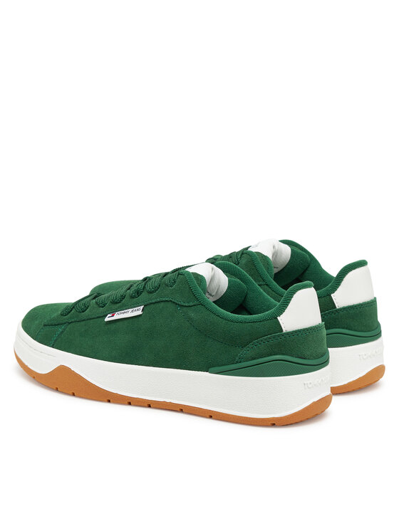 Tommy Jeans Sneakersy Tommy Jeans Tjw Skate Sneaker EN0EN02737 Zelená