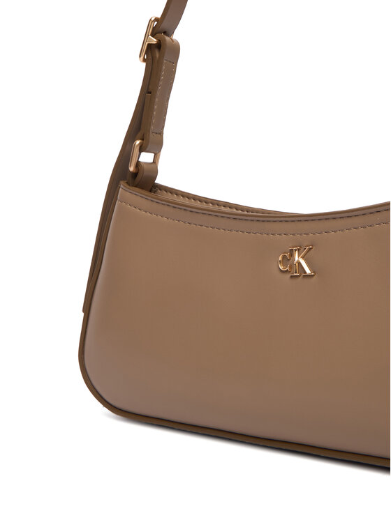 Calvin Klein Torbica Calvin Klein Ck Small Shoulder Bag LV04F3170G Bež