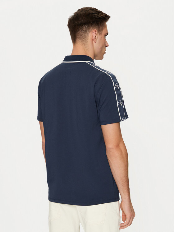 Guess Guess Polo M4YP40 KARS0 Blu scuro Regular Fit