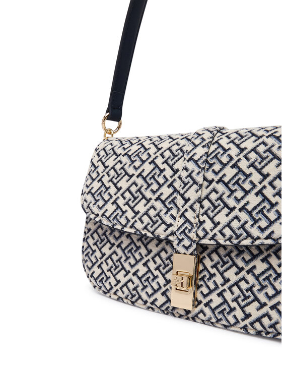 Tommy Hilfiger Torebka Tommy Hilfiger Th Heritage Conv Crossover Jacqu AW0AW19322 Granatowy