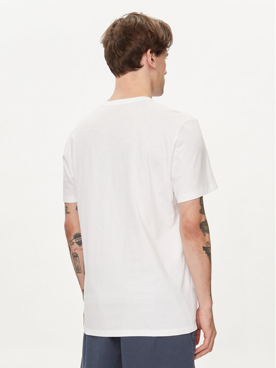 Gap Gap Majica 570044-00 Bela Regular Fit