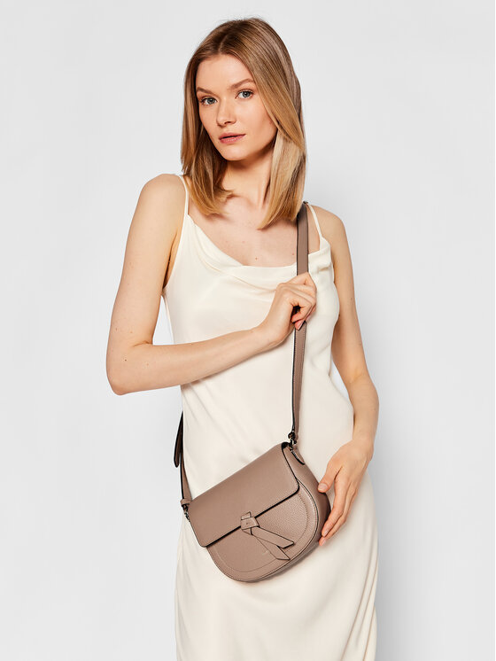 kate spade ♠︎ Ročna torba Kate Spade Knt Md Sddle PXR00507 Bež | Eobutev.si