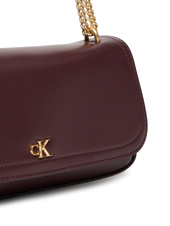 Calvin Klein Soma Calvin Klein Ck Convertible Chain Small Bag LV04F3172G Bordo