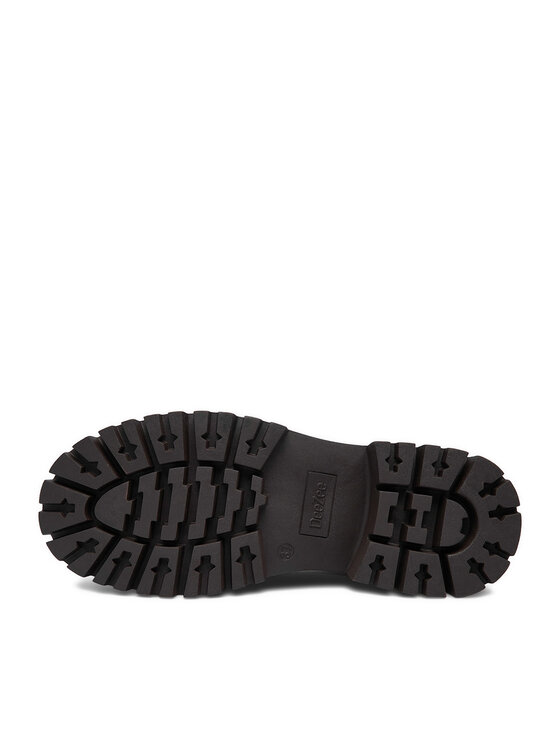 DeeZee Loafersy DeeZee CEO-HY66880001-3 Tmavě hnědá