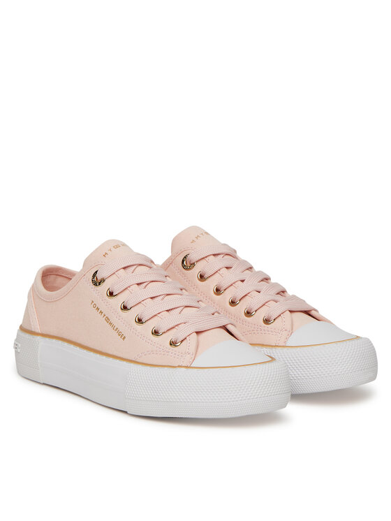 Tommy Hilfiger Trampki Tommy Hilfiger T3A9-33733-0890302 Różowy