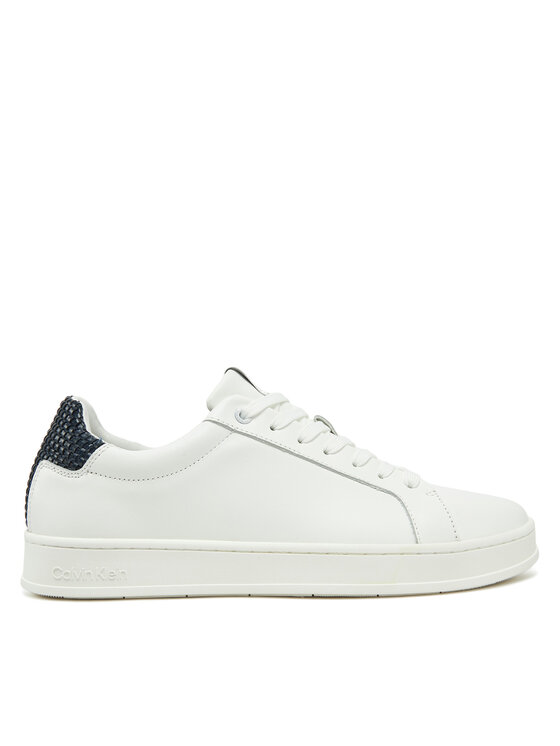 Calvin Klein Superge Calvin Klein Low Top Lace Up Woven HM0HM01767 Bela