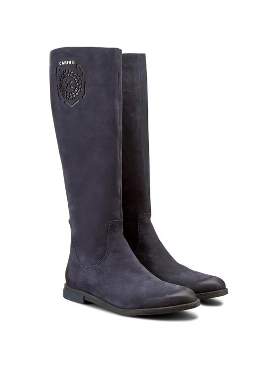 Carinii Botas de equitación Carinii B3613 Azul marino