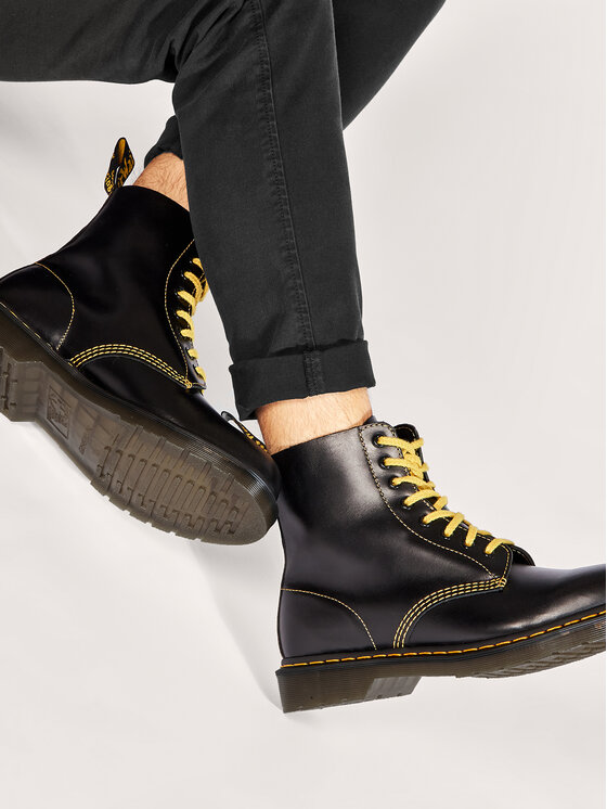 Bocanci Dr. Martens 1460 Pascal Negru | Epantofi.ro