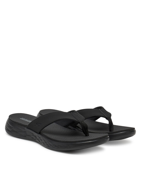 Skechers Джапанки Skechers On-The-Go 600-Vacay 140702/BBK Черен