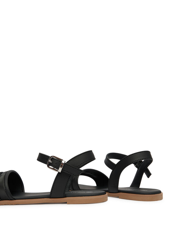 Calvin Klein Sandali Calvin Klein Velcro Sandal V3A2-83247-1752 Črna