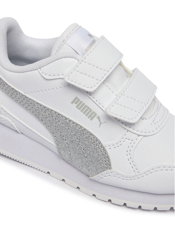 Puma Снікерcи Puma St Runner V4 Glitter 401587 01 Білий