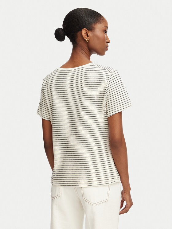 Tommy Hilfiger Tommy Hilfiger Camiseta WW0WW48704 Blanco Regular Fit