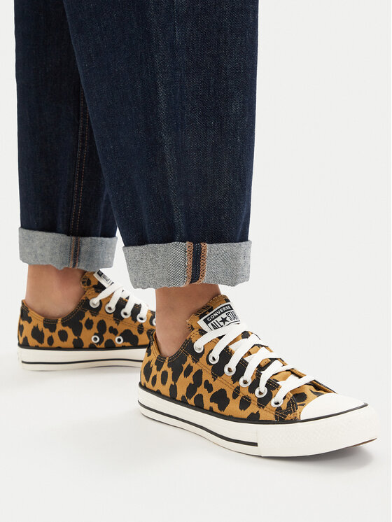 Converse Кеди Converse Chuck Taylor All Star Cow Print A17920C Оранжевий