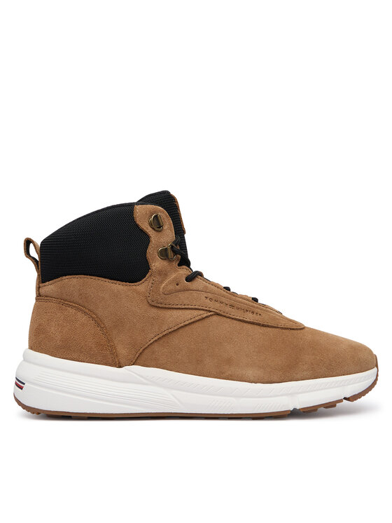 Tommy Hilfiger Sportcipők Tommy Hilfiger Hilfiger Sde Warm Hybrid Chukka FM0FM06085 Barna