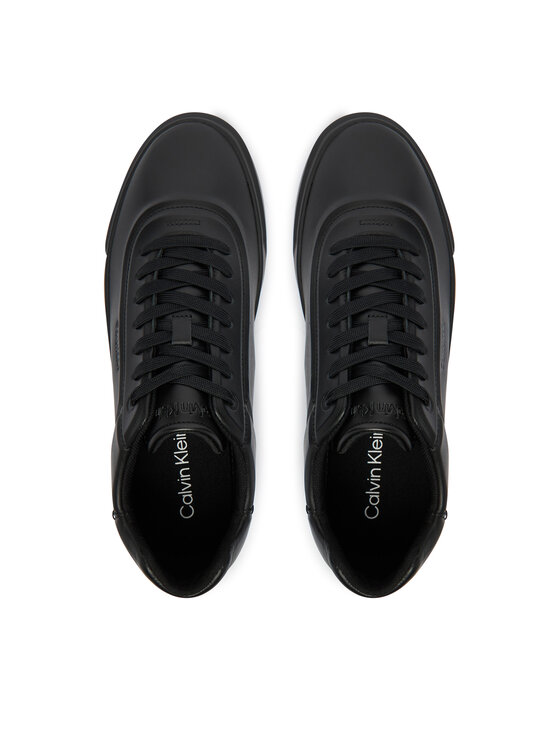 Calvin Klein Sneakersy Calvin Klein Basket Cups Oxf Lup Hf Lth YM0YM01452 Čierna