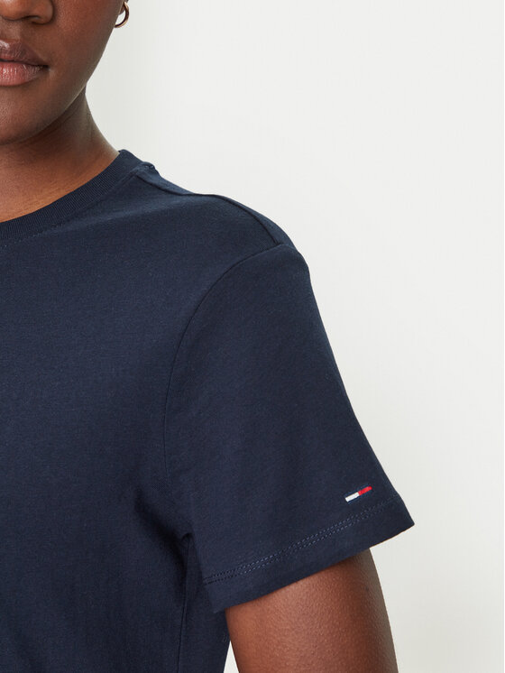 Tommy Jeans Tommy Jeans Camiseta DW0DW22277 Azul marino Regular Fit