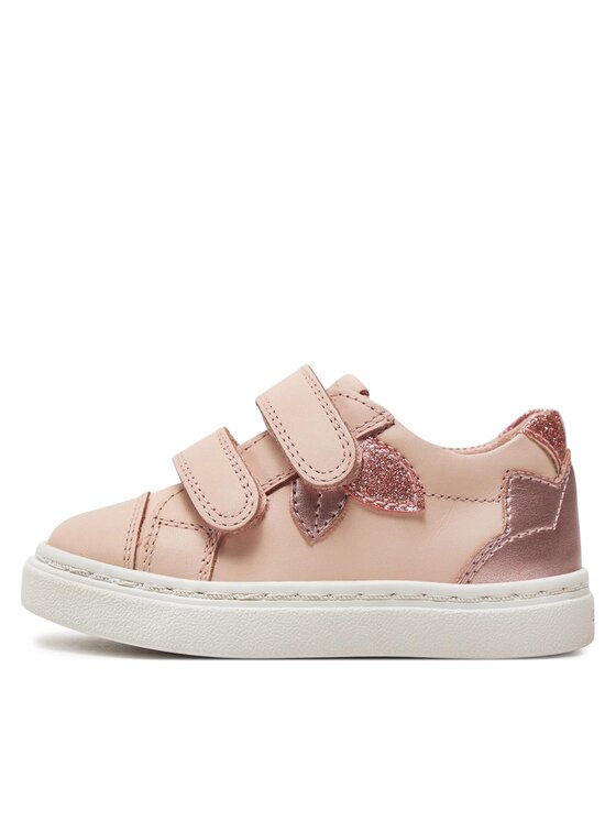 Geox Sneakersy Geox B Nashik Girl B453HC 085NF C8172 M Růžová