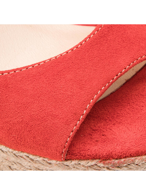 Carinii Espadryle Carinii B5100 Czerwony
