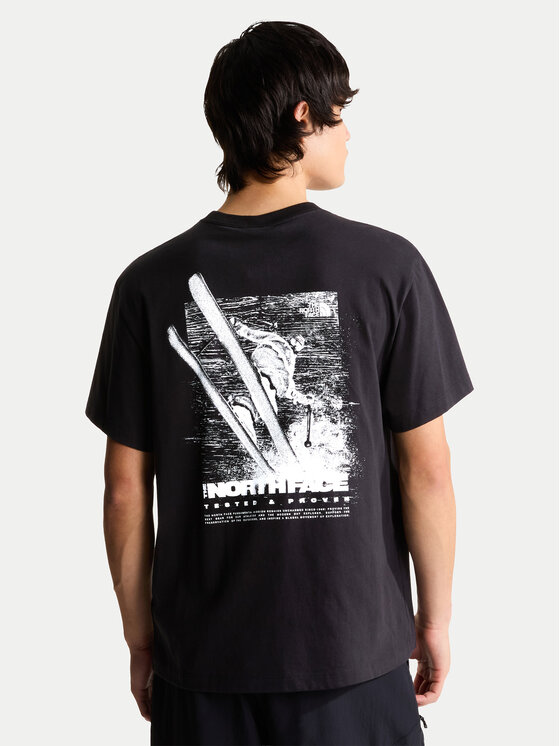 The North Face The North Face Camiseta Tested and Proven NF0A8H6CJK31 Negro Relaxed Fit