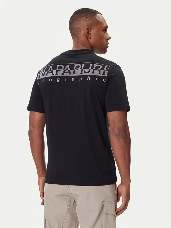 Napapijri Napapijri Camiseta S-Fanes NP0A88SE Negro Regular Fit