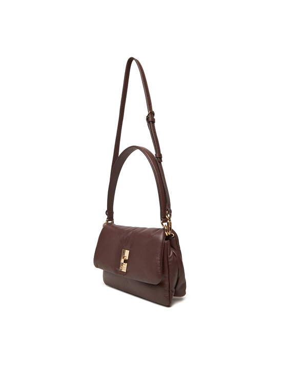 Tommy Hilfiger Kabelka Tommy Hilfiger Soft Leather Conv Crossover AW0AW17638 Hnedá