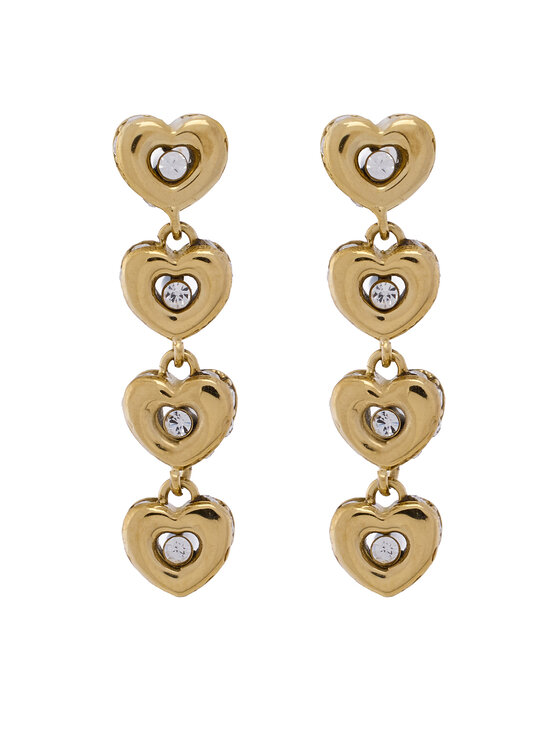 Guess Náušnice Guess JUBE05 473JW Zlatá