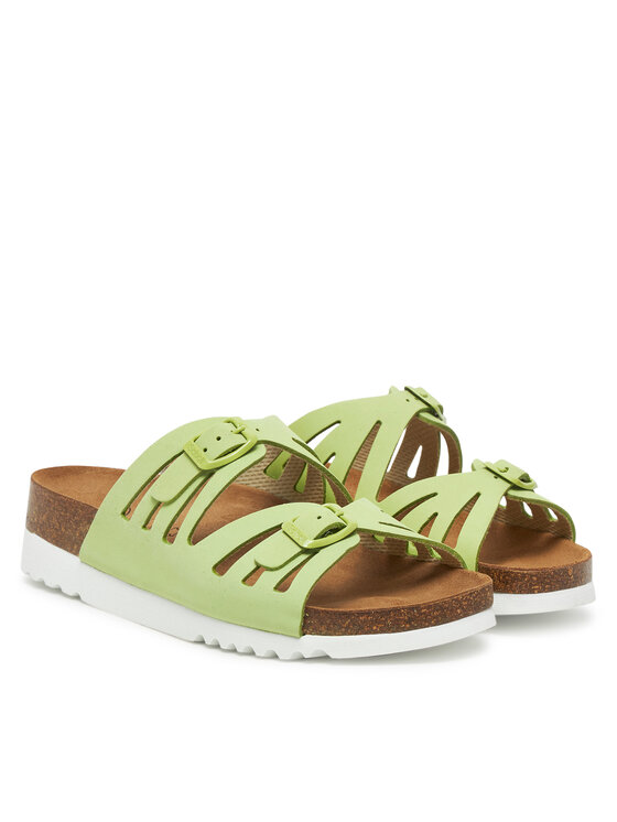 Scholl Шльопанці Scholl MF29962 Зелений